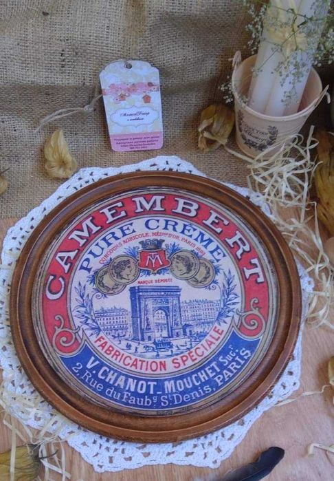 Деревянная сырная доска