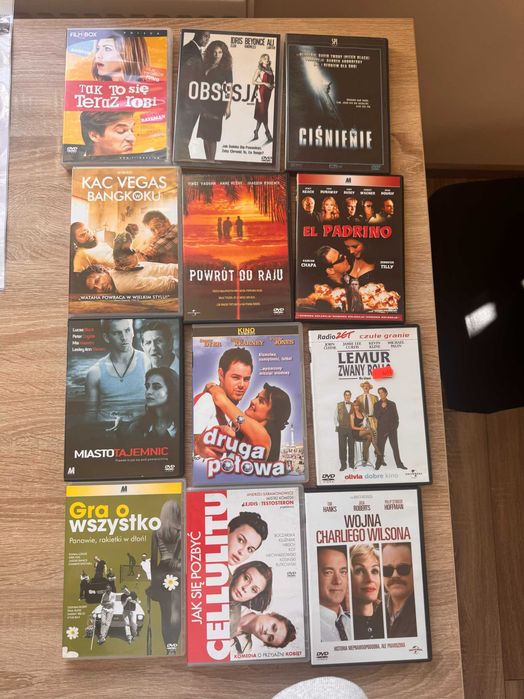 Płyty DVD filmy, seriale 218 szt.