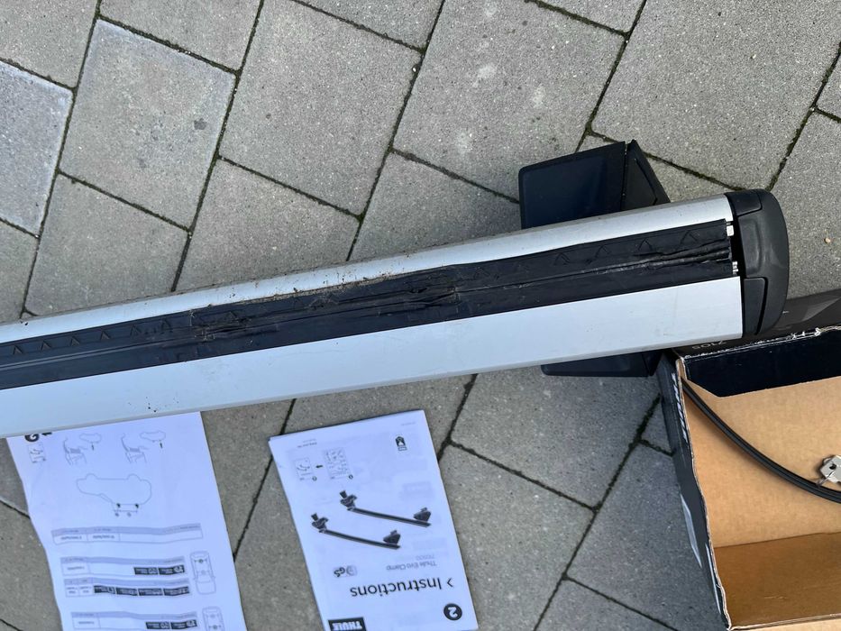 Thule WingBar Evo 7114 + 7105 + Kit 5237 | Toyota RAV4 2019–2025 BEZ RELINGÓW