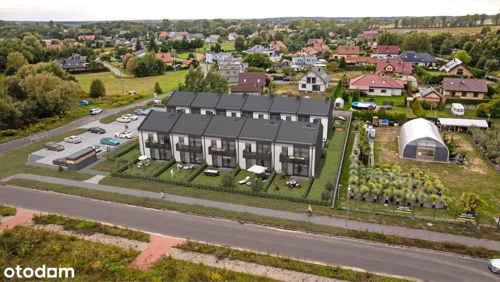 Apartament piętro 64,08 m2; balkon; rekuperacja; rowerownia; strych