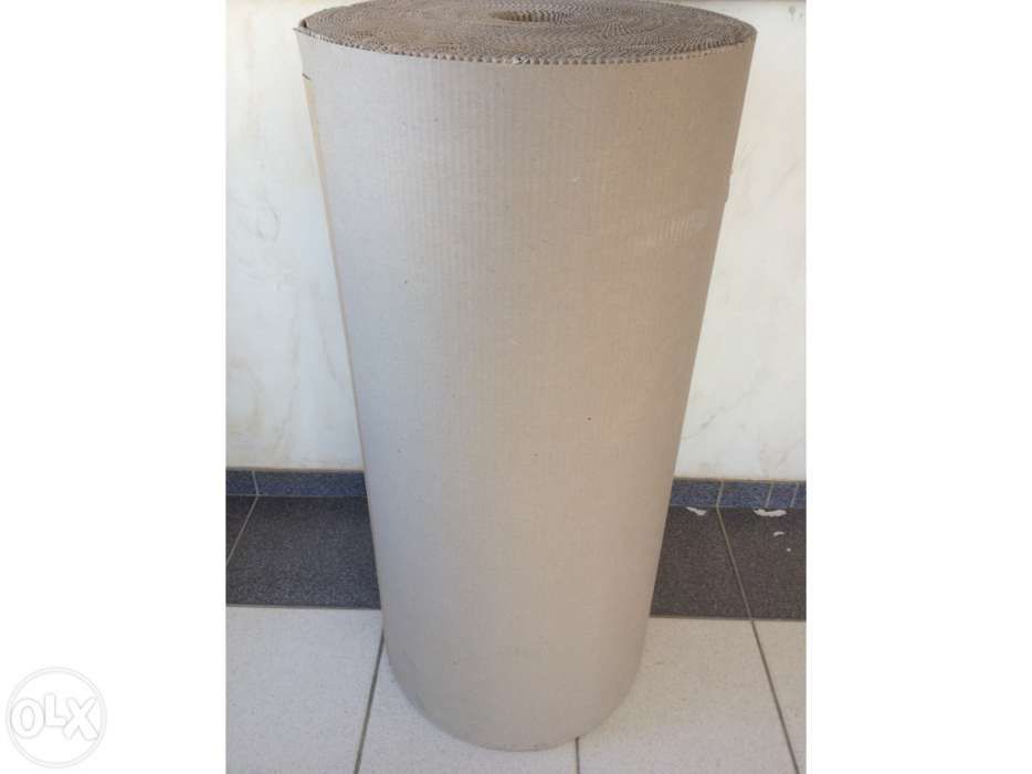 Rolo cartão canelado