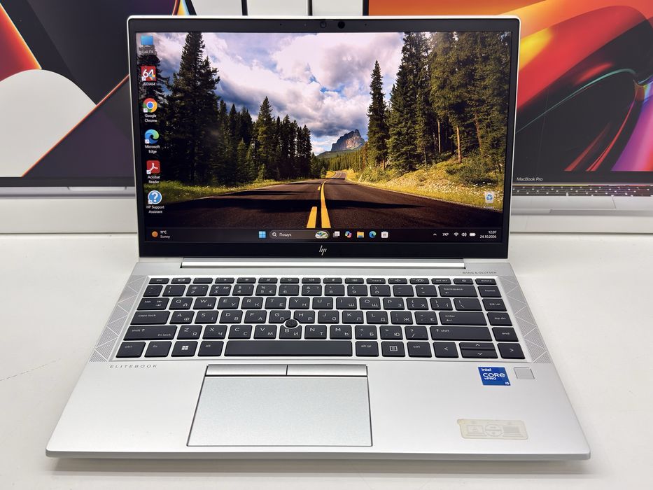 HP EliteBook 840 G8 | I5 1145G7 | 16 GB DDR4 | 256 SSD | 14 FullHD IPS | Touch Screen | Iris Xe Graphics |