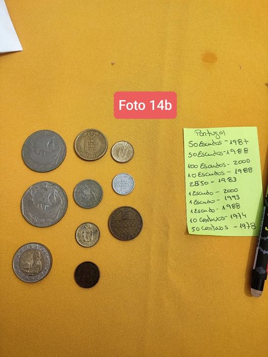Moedas antigas portuguesas