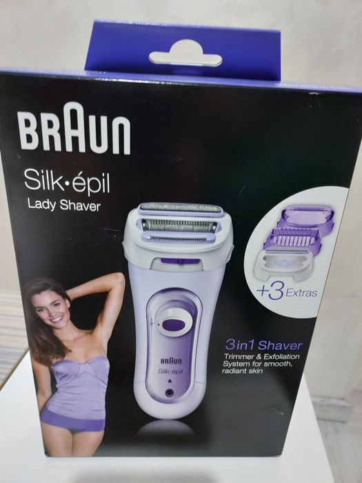 Новая Braun Silk Epil за пiвцiни бритва для шелковой шкiри  1470 грн