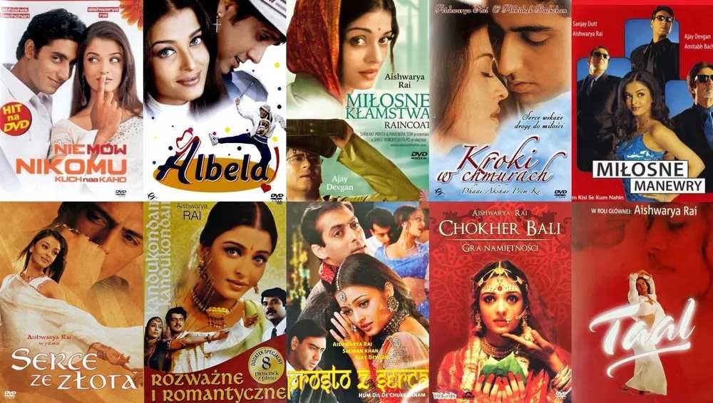 Filmy Bollywood o miłości Lektor DVD romans PL