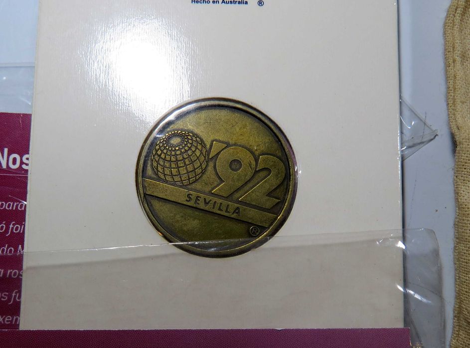 Conjunto Moedalhas 4 Medalhas Alvaro Velho 1997 ( 4 metais ) + Sevilha 92 + 2x Monumentos Port.