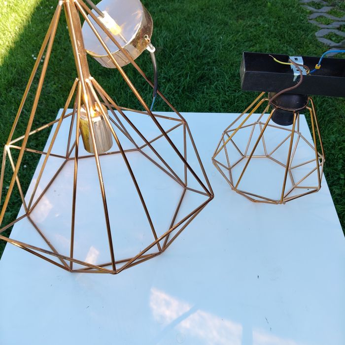 Lampa mała  i duża