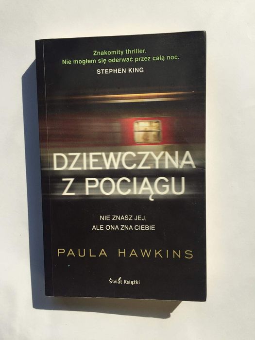 Dziewczyna z pociągu Hawkins Ksiazka