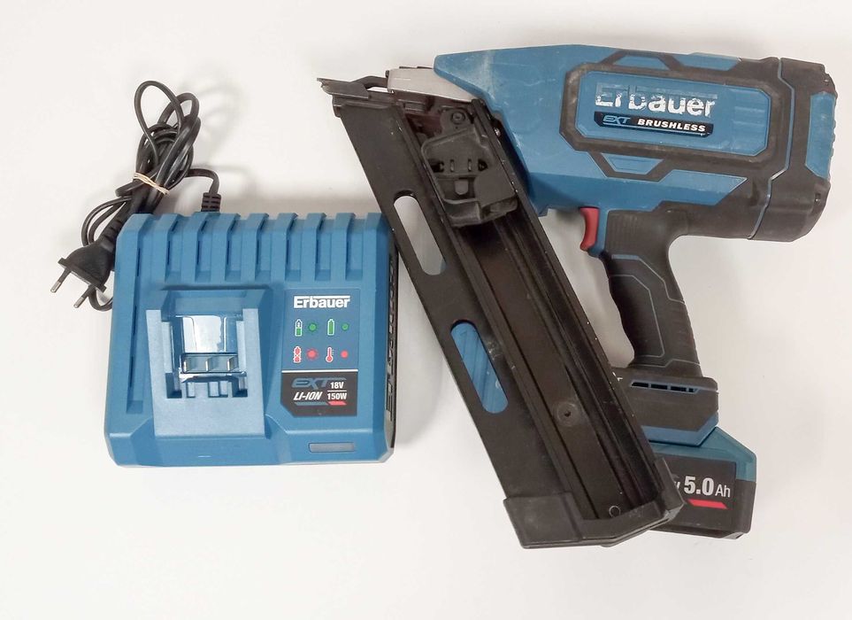 Erbauer Gwoździarka AKUMULATOROWA EXT 18V 50-90mm ERI966NAL