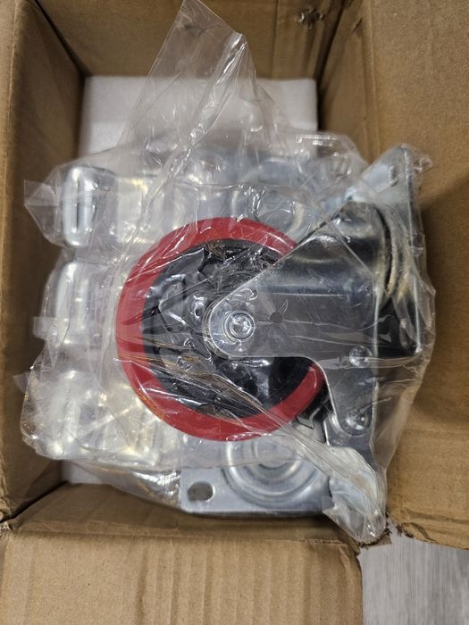 Conjunto de 4 rodas orientáveis