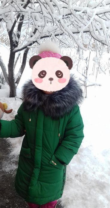 Зимова курточка для дівчинки