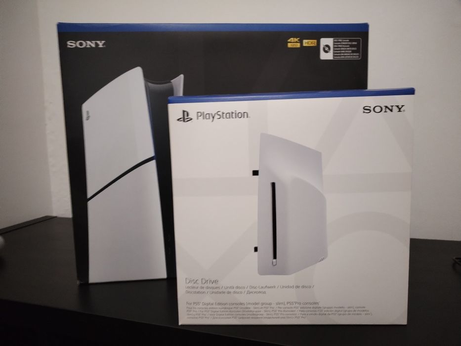 Consola PS5 Slim Digital 1TB + Unidade Disco