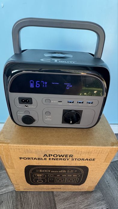 Портативна зарядна станція CtoLity AP400 Apower 400 (345Wh / 600W)