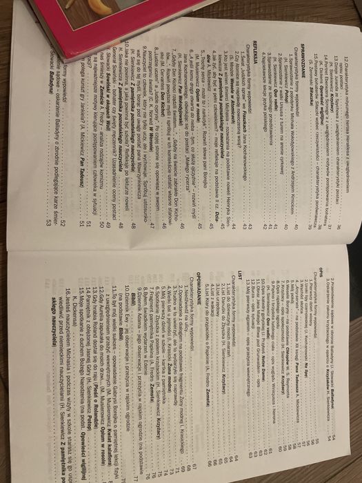 Pomoce gimnazjalisty