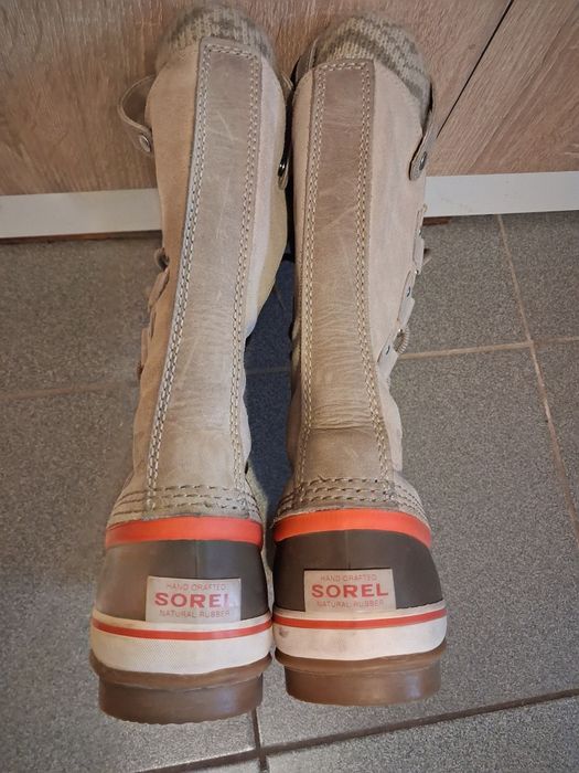 Женские зимнее водонепроницаемые ботинки Sorel Joan of Arctic Knit 38