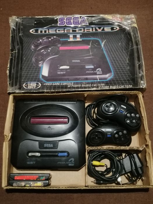Приставка игровая sega mega drive 2