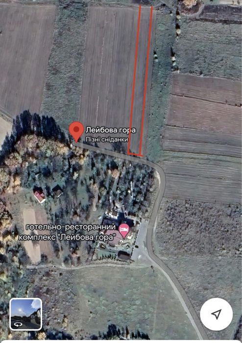 Ділянка з краєвидом.Жураки