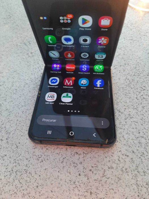 Sansung flip 4 cor preto