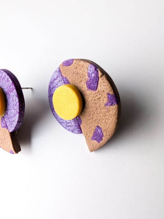 Kolczyki z gliny polimerowej