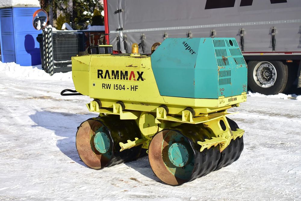 Ammann Rammax 1504  Walec okołkowany 1.6 T. / Pilot/ Silnik HATZ/ Wibracje / Sprowadzony z Austrii