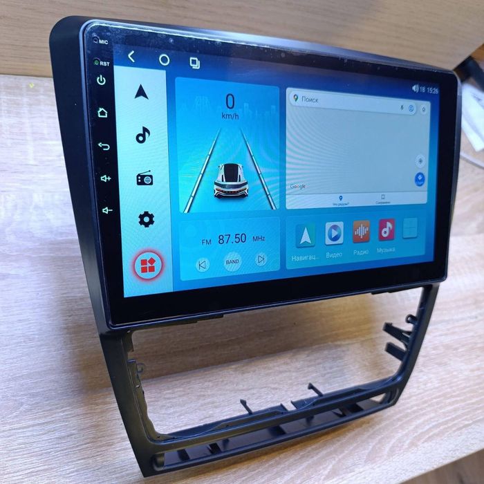 Андроїд магнитола шкода а5  4/32 +AHD камера.