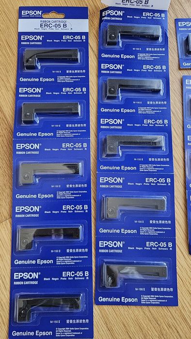 14 Fitas Originais Epson ERC-05B Pretas