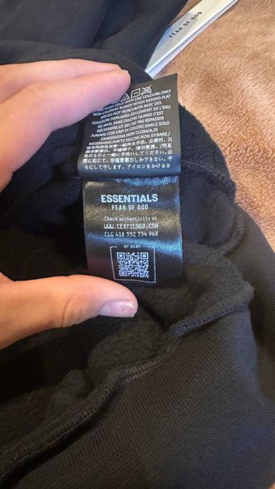 Essentials 2026 Hoodie Black