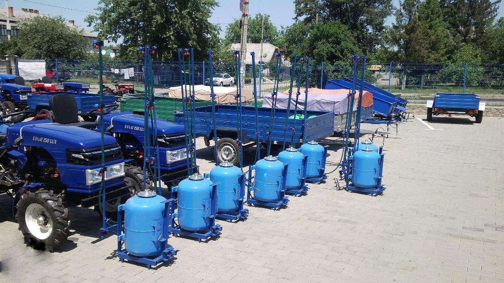Оприскувач обприскувач на мотоблок трактор на 100 л. Навісний. Компл
