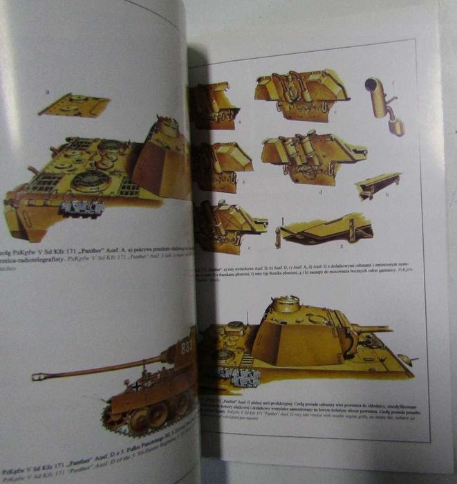 MILITARIA 60 Panther PzKpfw V Sd Kfz 171 "Panther" cz.1 Janusz LEDWOCH
