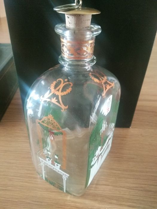 Holmegaard Christmas 1996 - Garrafa e 2 copos de licor