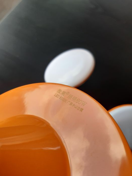 Żarówki płaskie ufo, 3 sztuki