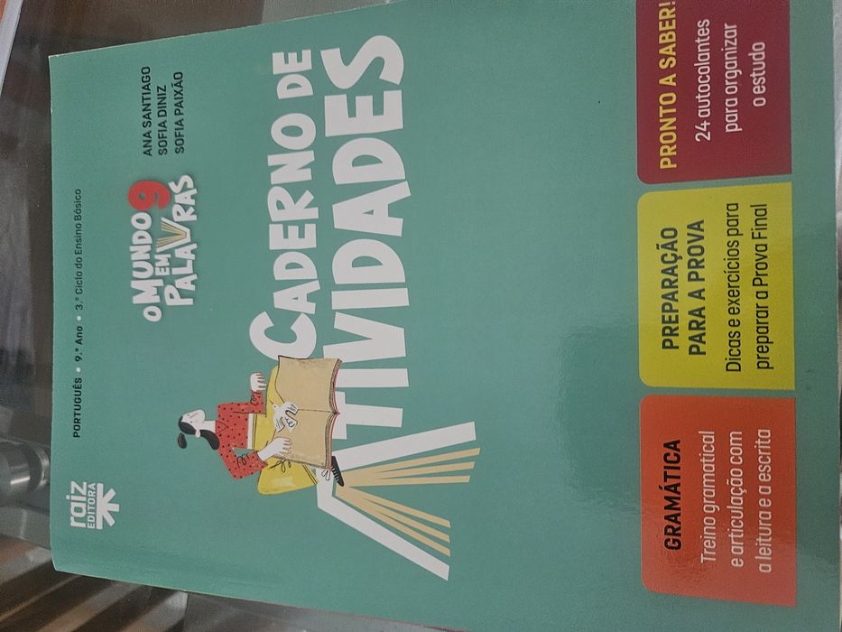 Cadernos  de actividades  9 Ano