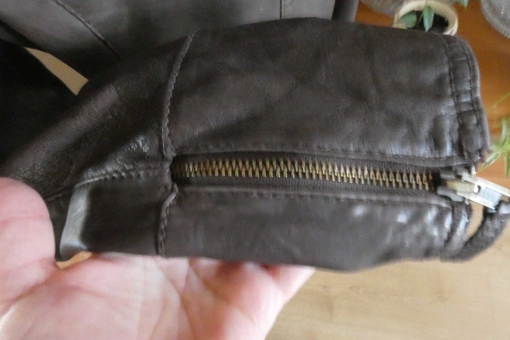 Stradivarius kurtka skórzana ramoneska M