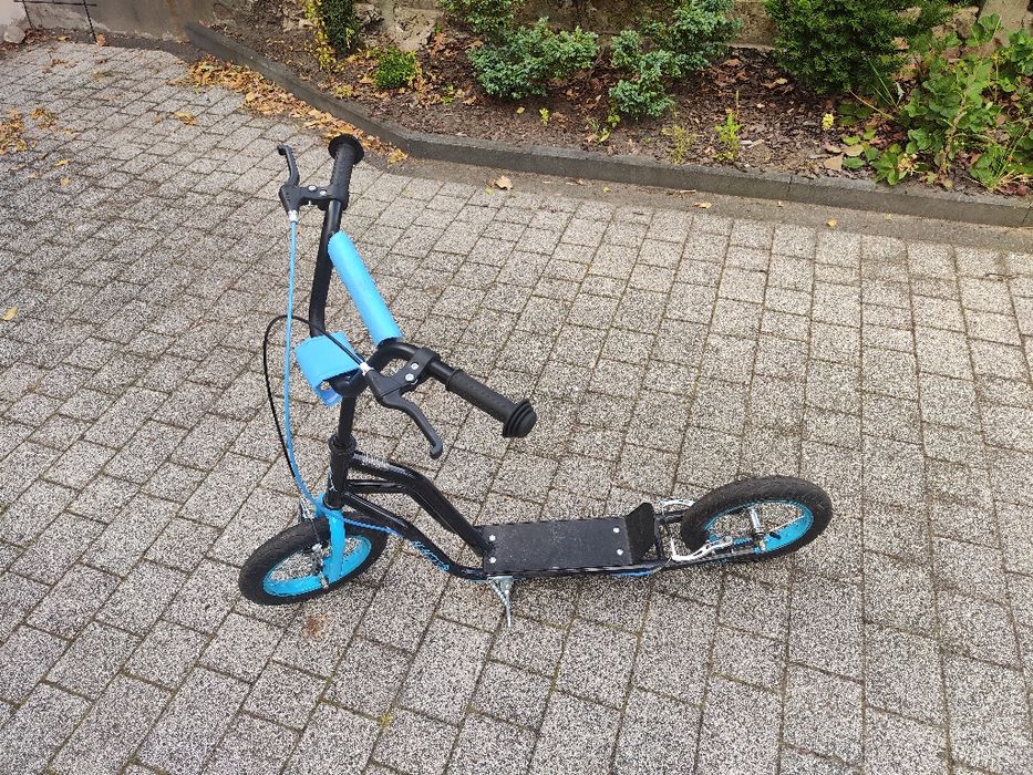 Duża hulajnoga pompowane koła 12cali