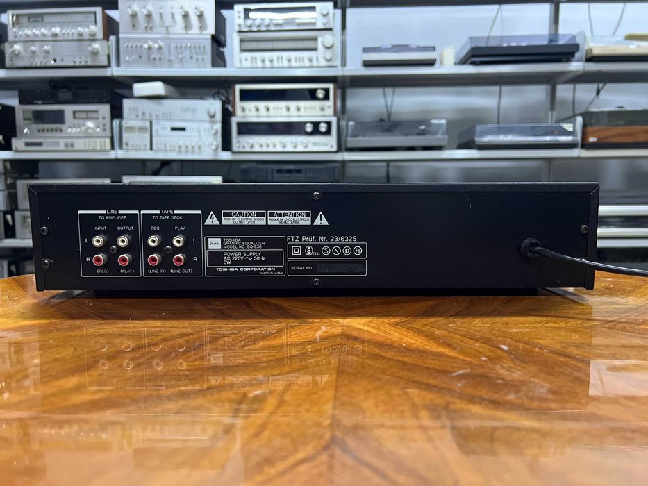 Equalizer Toshiba EQ-E36 korektor graficzny, Audio Room