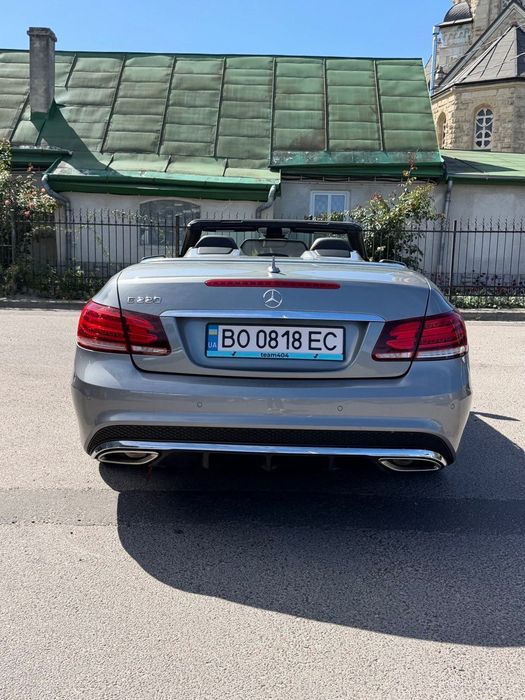 Mercedes-Benz E-Class 2014 кабріолет