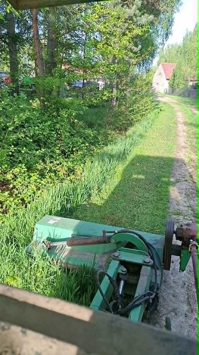 Usługa mulczerowania/koszenie kosiarką bijakową