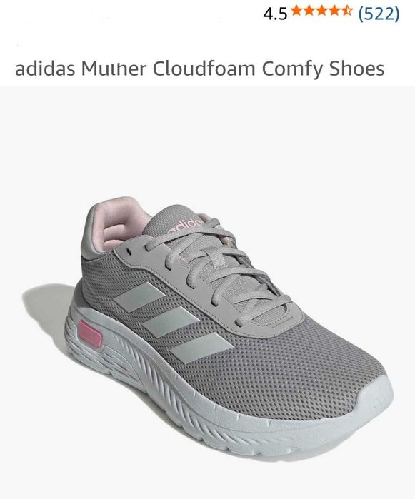 Adidas Cloudfoam Comfy sapatilhas com caixa, Novo