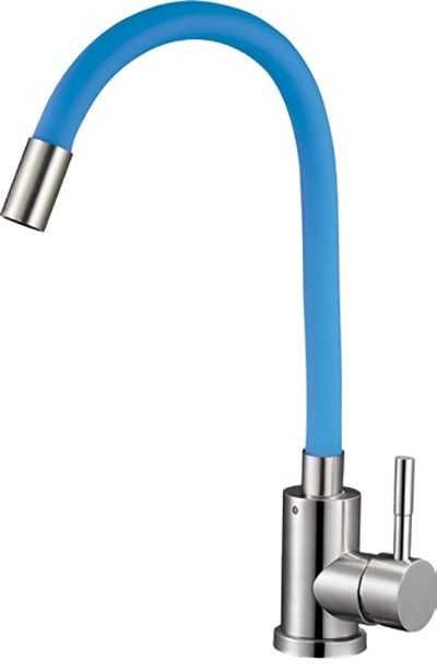 Кран на кухню/ змішувач на мийку/ кран нержавійка/ нержавіючий