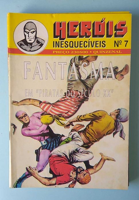 BD "Heróis Inesquecíveis" Fantasma, Mandrake, Flash Gordon e outros.
