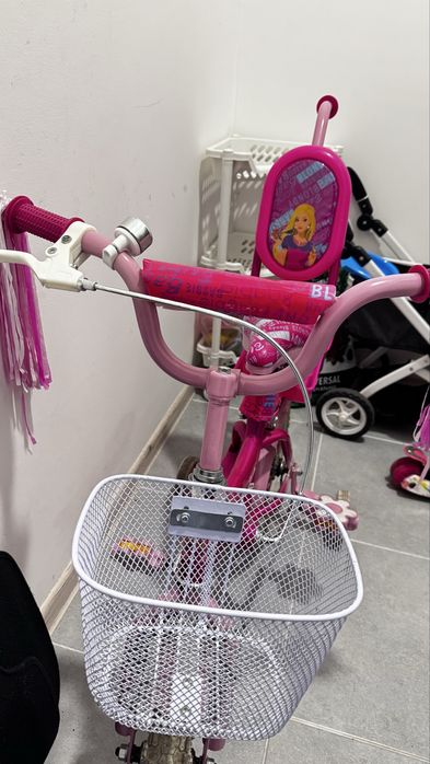 Дитячий велосипед з батьківською ручкою, для дівчинки