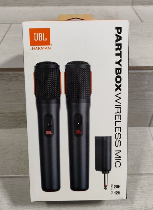 Мікрофони JBL MULTIMEDIA PartyBox wireless