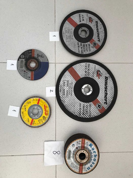 Discos para rebarbadora - 13 Discos