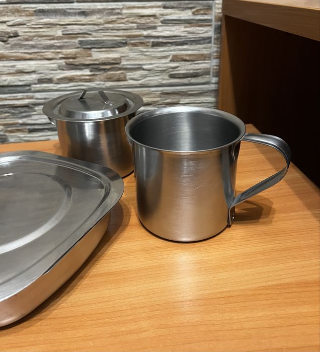 Судок, Кружки нержавейка СССР нержавеющая сталь. Качество!