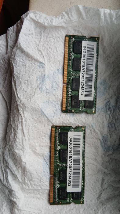 Memoria 2GB DDR3 PC3-10600S 1333MHz ADATA AD73|1B1672EG portatil