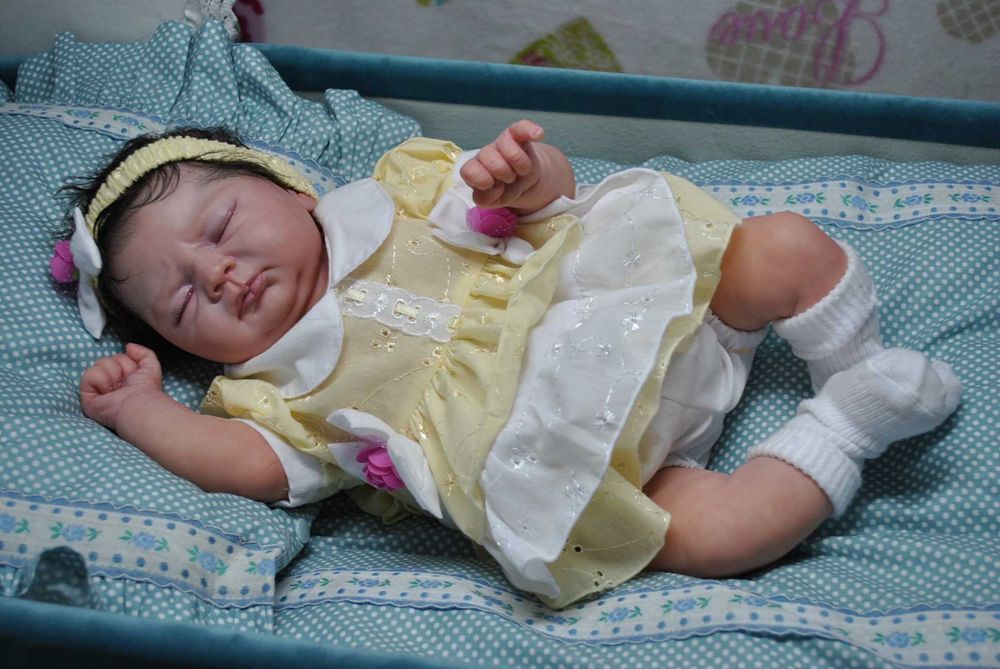 Oryginał lalka reborn kit E. Marx Ivy realistyczna wykonana genesis