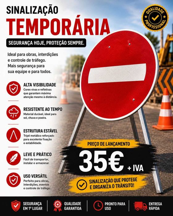 SINALIZAÇÃO TEMPORARIA