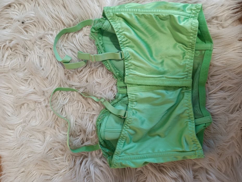 Gorset bielizna erotyczna kobieca Ala satynowy 80D sexy kobiecy