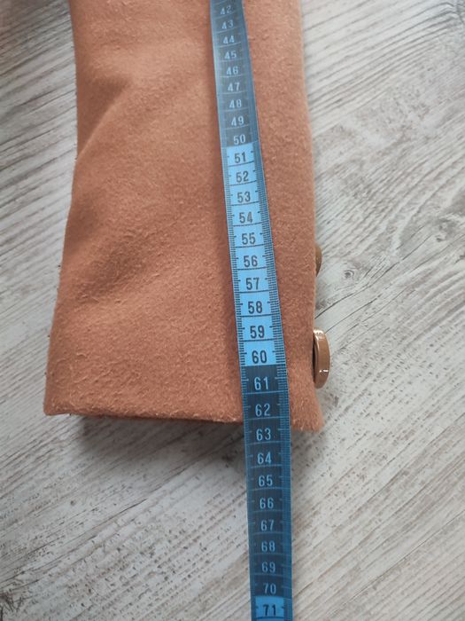 Stradivarius M 38 płaszcz damski jesienny przejściowy elegancki talia