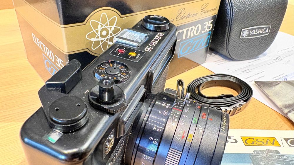 Yashica Electro 35 GTN analogowy dalmierz stan UNIKAT NOWY